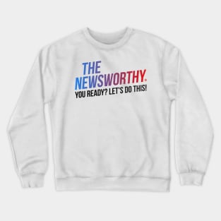 The NewsWorthy Purple Logo Crewneck Sweatshirt